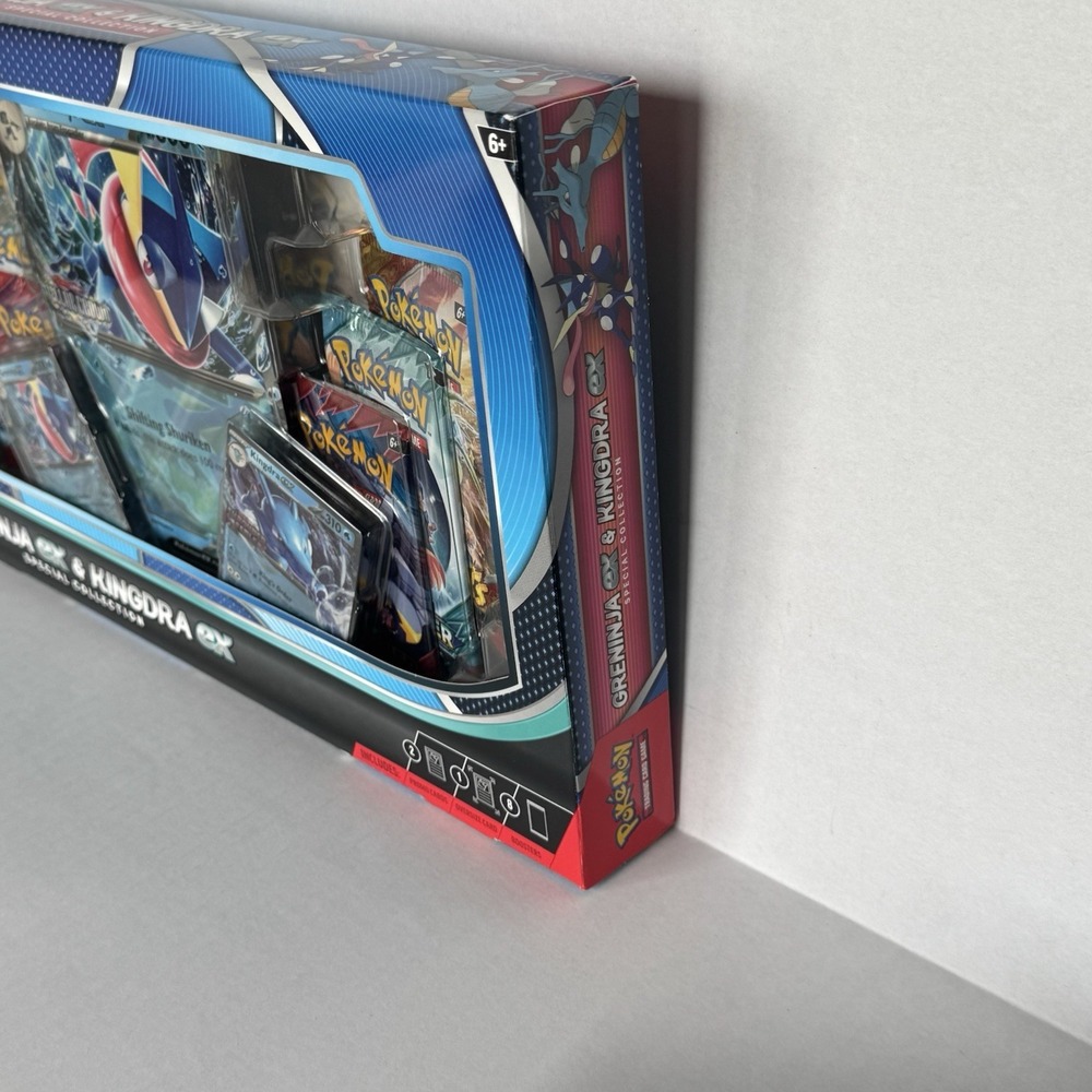 Pokemon Trading Card Game Greninja ex & Kingdra ex Special Collection Box SEALED - Picture 4 of 5